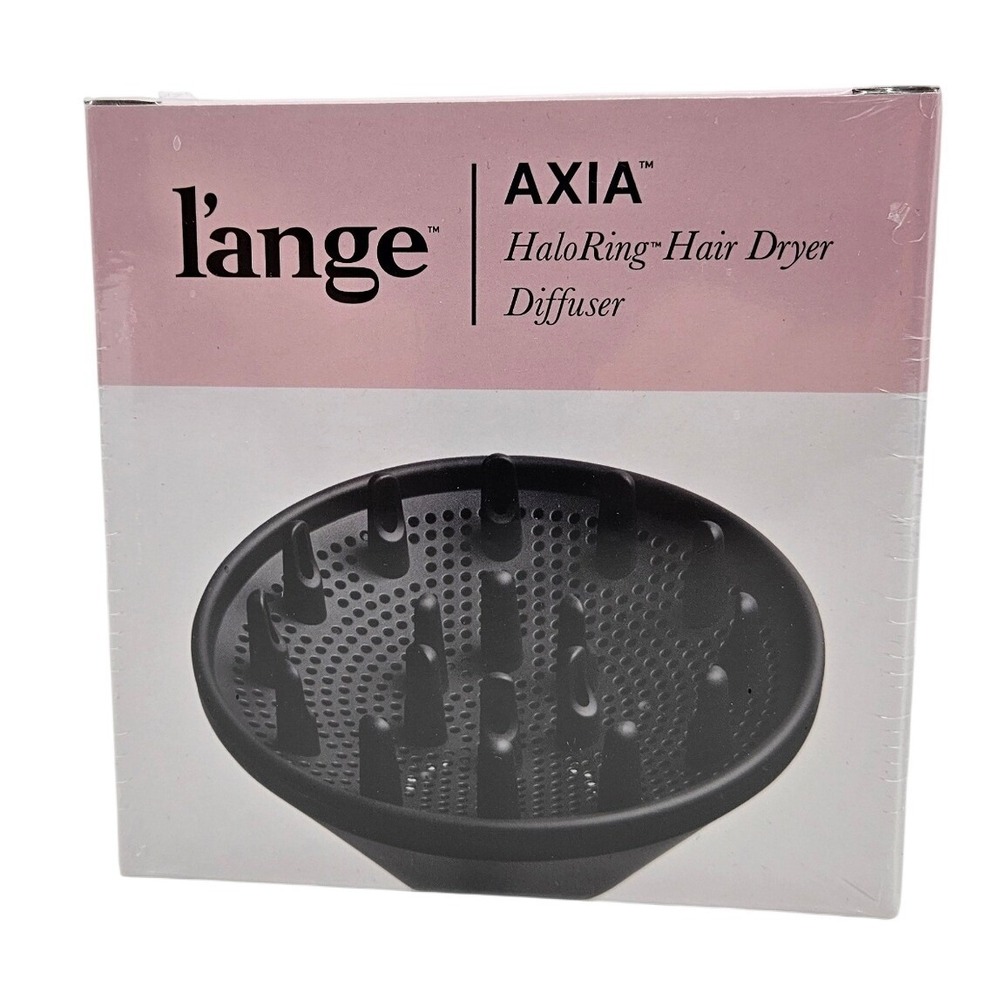 L'ange AXIA HaloRing Hair Dryer Diffuser Attachment Black New 2964